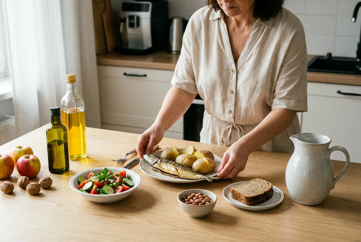 Dieta śródziemnomorska, jadłospis na 7 dni z polskich produktów